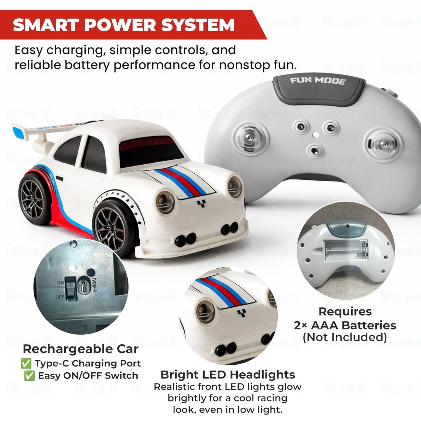 DriftMate™- Follow Me Smart Drift Rc Car 2.4ghz