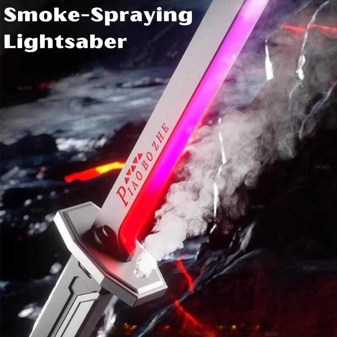 StrikeBlaze™ Rechargeable LED Sword with Smoke & Spark Effects
