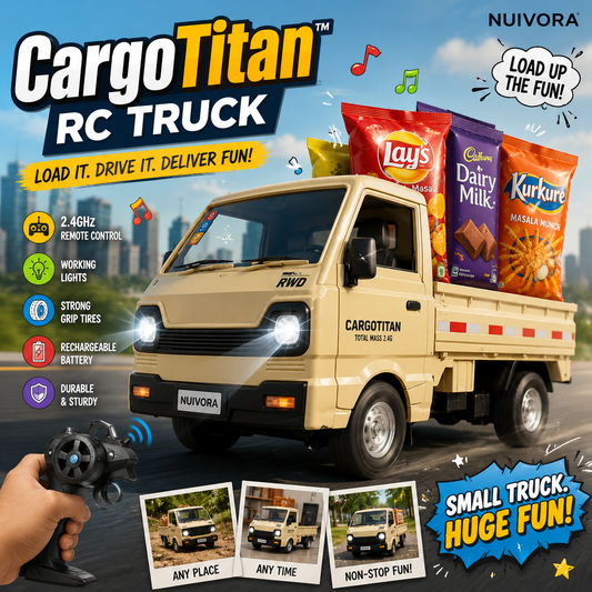 CargoTitan™ RC Truck - Load It. Drive It. Deliver It.