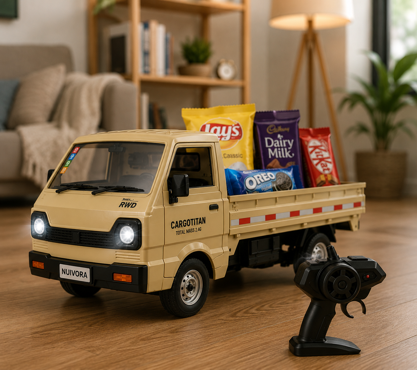 CargoTitan™ RC Truck - Load It. Drive It. Deliver It.