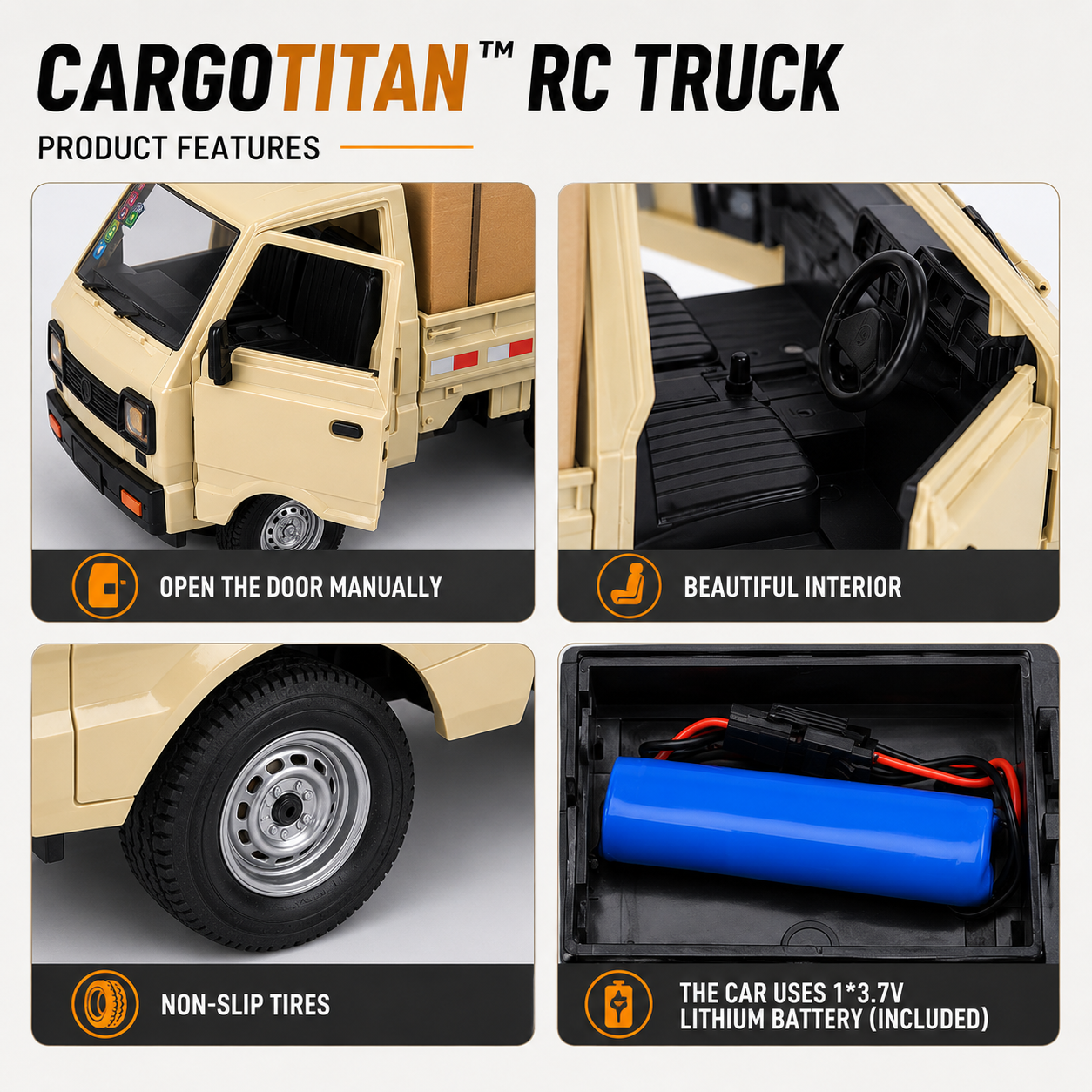 CargoTitan™ RC Truck - Load It. Drive It. Deliver It.