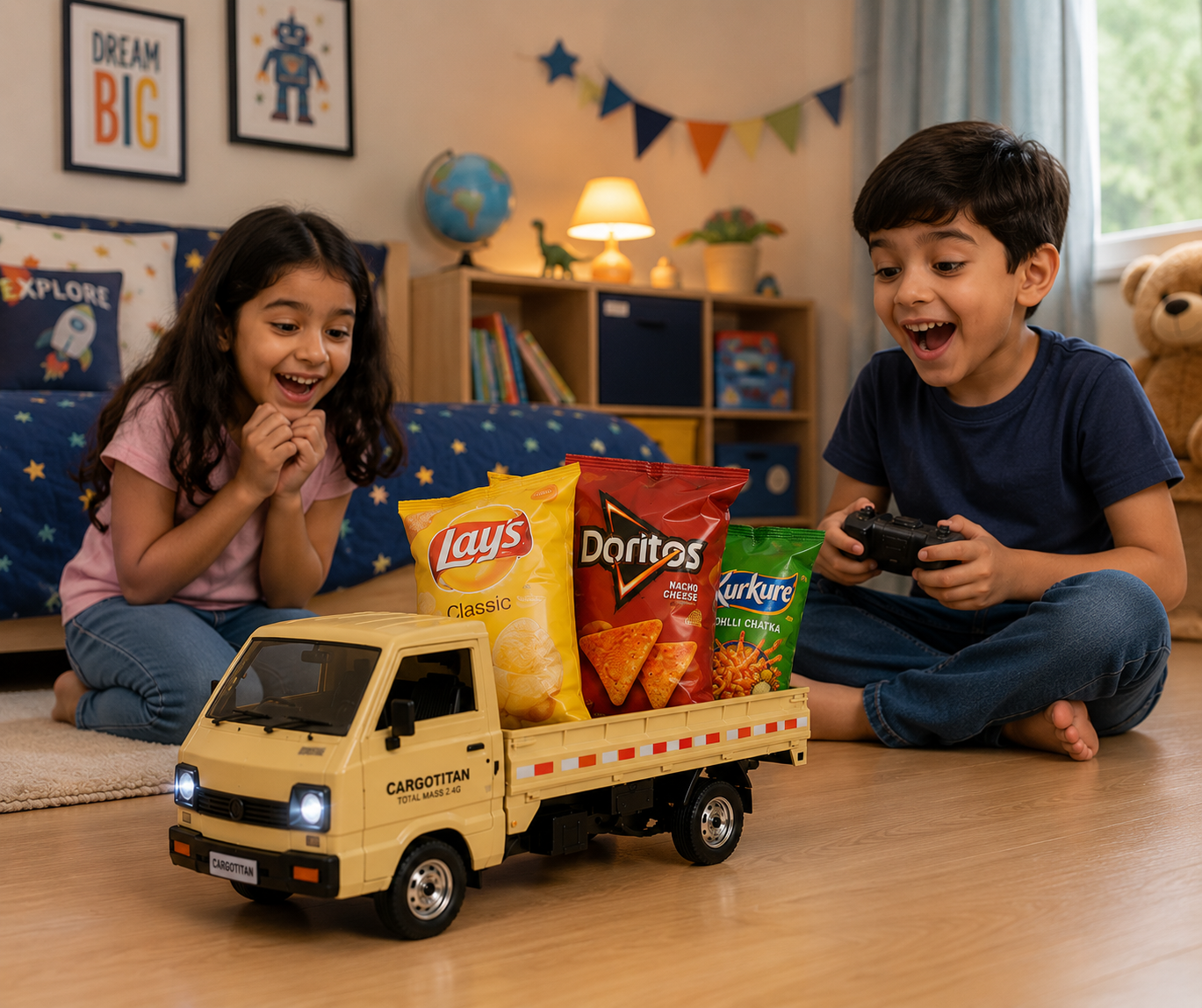 CargoTitan™ RC Truck - Load It. Drive It. Deliver It.