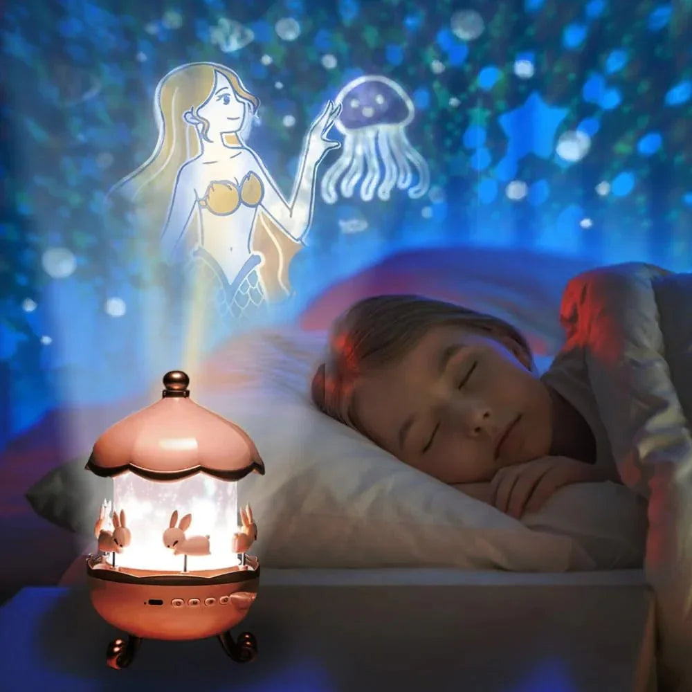 Kids Animal Night Light Projector