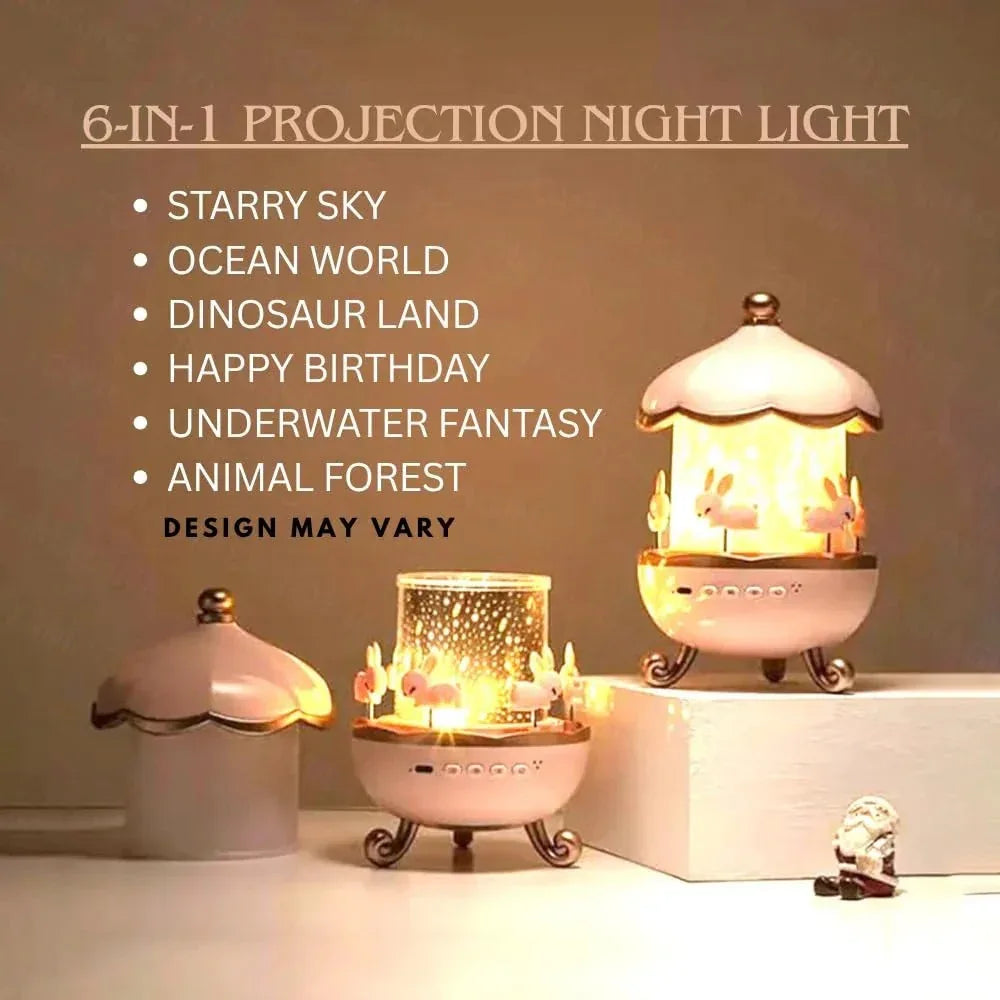 Kids Animal Night Light Projector