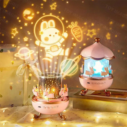 Kids Animal Night Light Projector